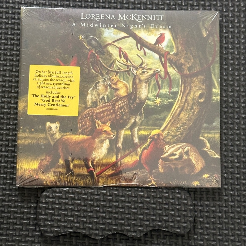 Loreena McKennitt A Midwinter Night's Dream CD 2008 Holiday Celtic Folk New